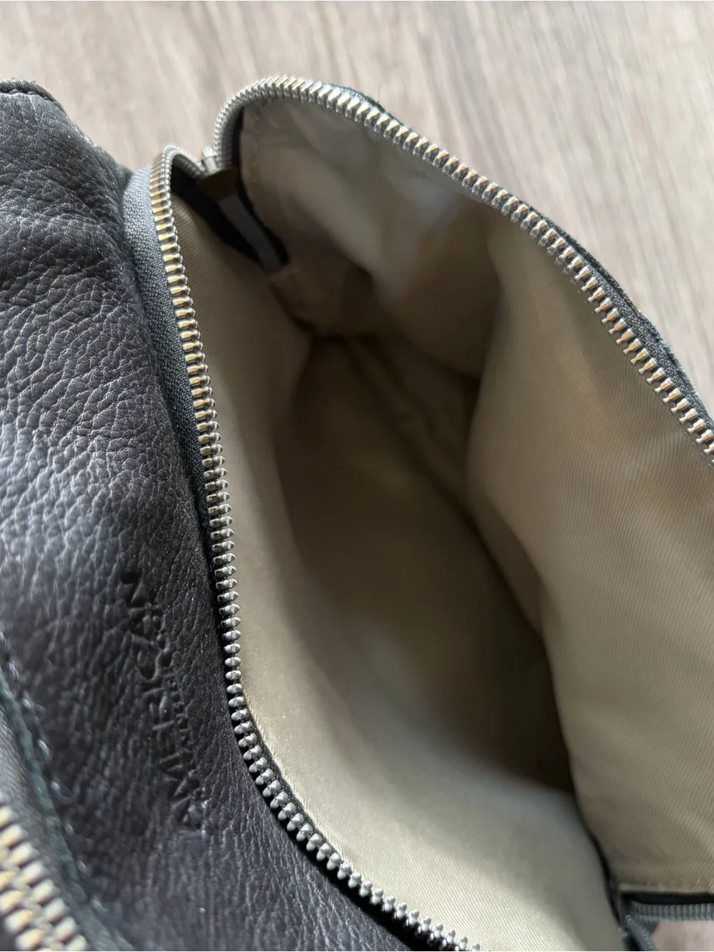 American Leather Black Women's Leather Backpack